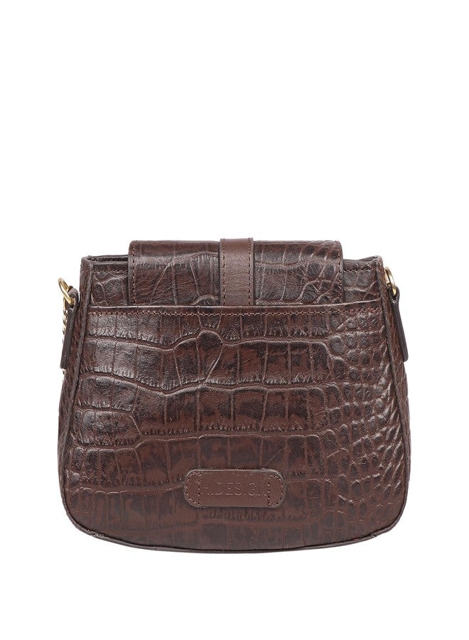 هاي ديزاين حقيبة كتف جلدية نسائية من هايدساين - Image 3